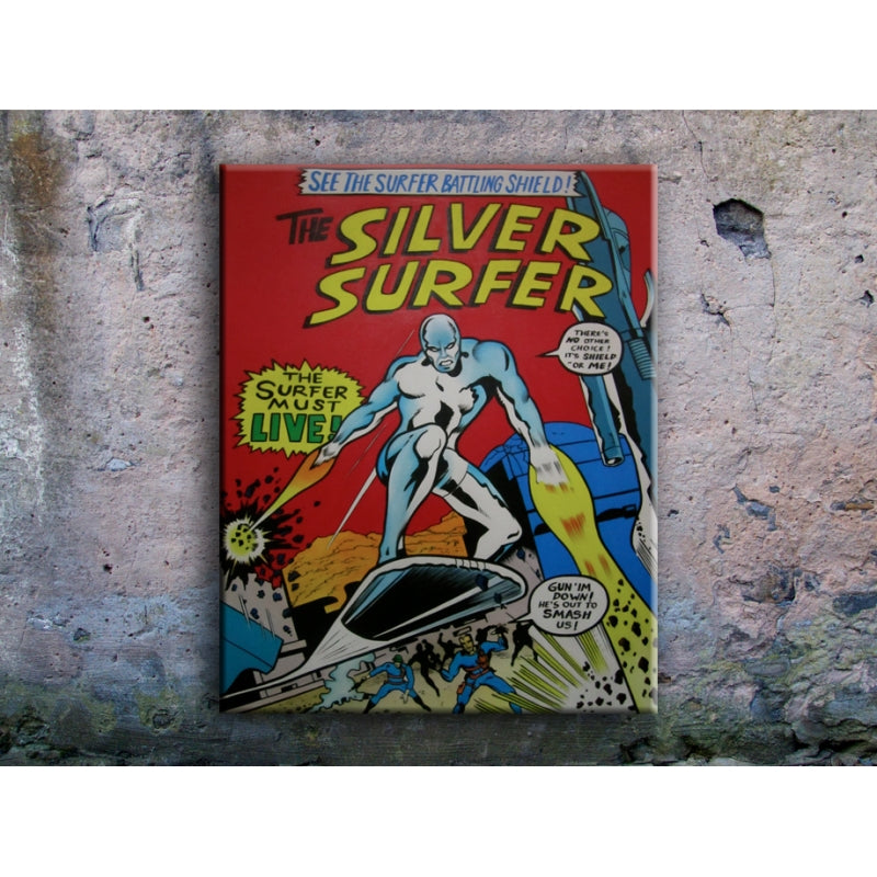 Silver Surfer - Unframed 75CM X 100CM