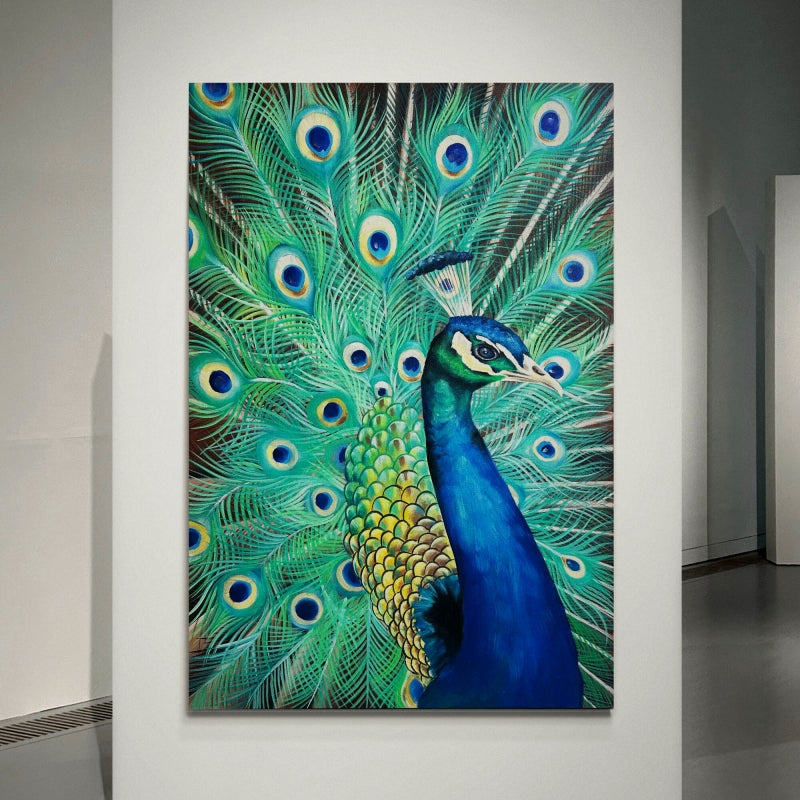 Blue Peacock 80CM X 120CM(H)