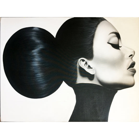 Lady With A Bun 140CM X 110CM