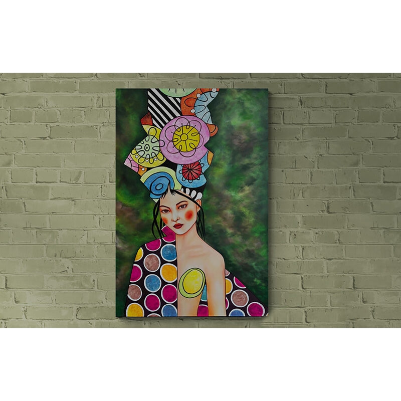 Tropical Lady 80CM X 120CM(H)