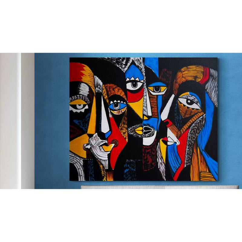 Faces Of Change 120CM X 100CM(H)