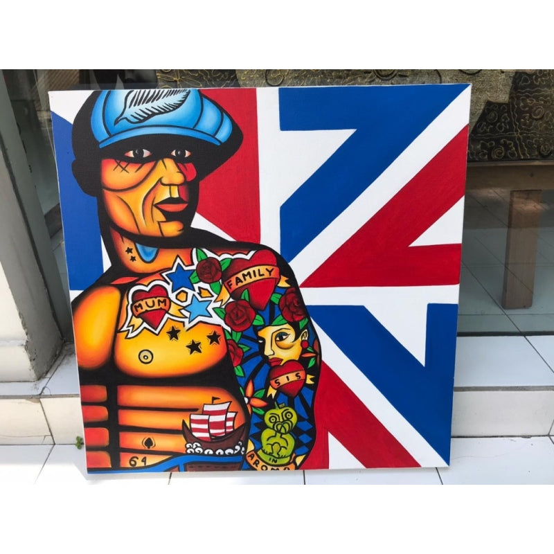 Marcho NZ Man 80CM X 80CM