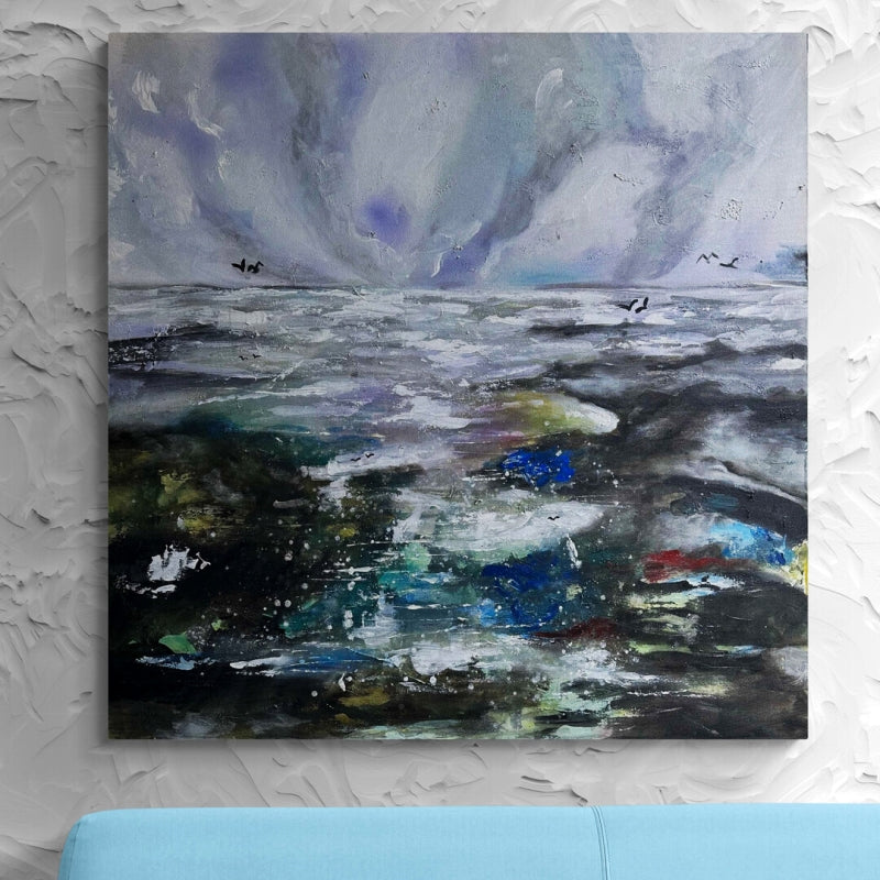 Ocean Storms 120CM X 120CM(H)