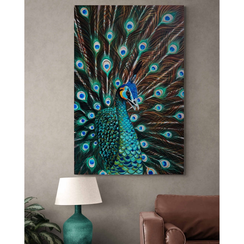 Green Peacock 80CM X 120CM(H)