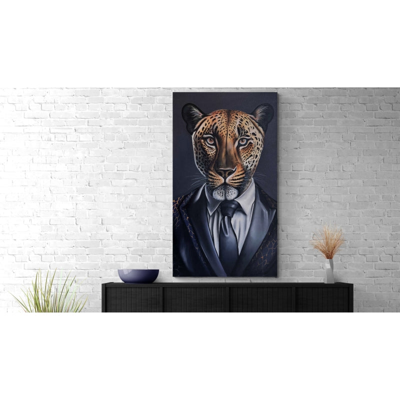 Sir Leopard 80CM X 140CM(H)