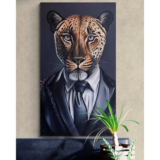 Sir Leopard 80CM X 140CM(H)