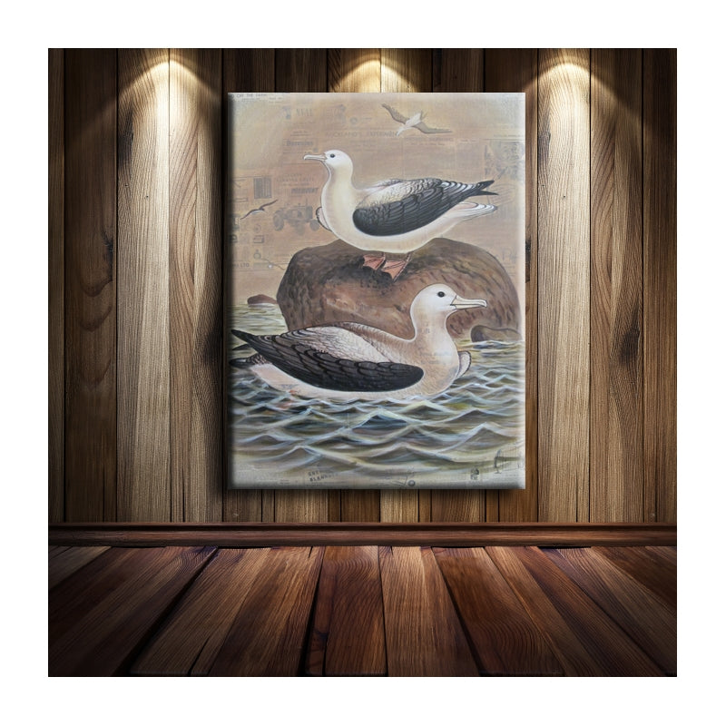 Wandering Albatros - Unframed 70CM X 110CM